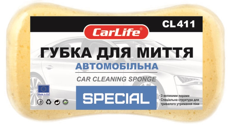 Губка CarLife SPECIAL CL-411 CL-411 фото