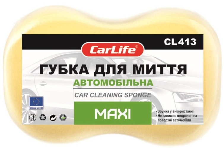 Губка CarLife MAXI CL-413 CL-413 фото