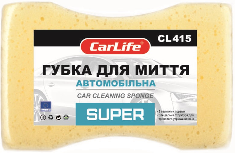 Губка CarLife SUPER CL-415 CL-415 фото