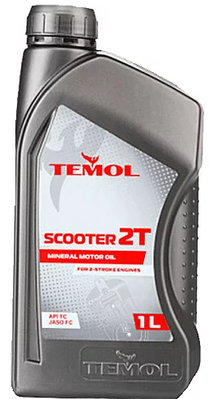 Моторна олива  TEMOL 2Т SCOOTER 1л TEM2TS01 фото