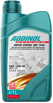 Моторна олива ADDINOL Drive Diesel MD 1040 1л AD72105007 фото