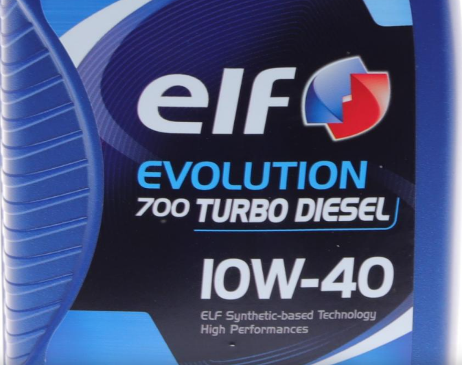 Моторна олива ELF Evolution 700 TURBO DIESEL 10W-40 1л ELF216671 фото