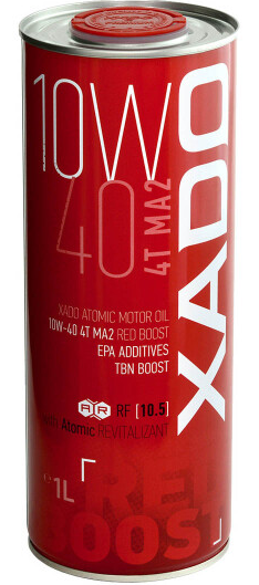 Моторна олива ХADO Atomic Oil 10W-40 4T MA 1л XA20132 фото