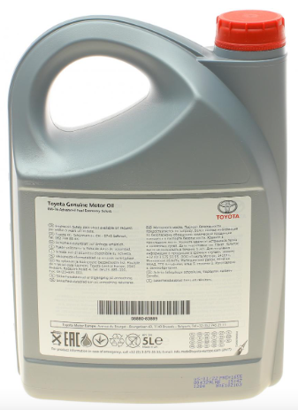 Моторное масло Toyota 0W-16 Motor Oil Advanced Fuel Economy Select 5л  08880-83889 фото