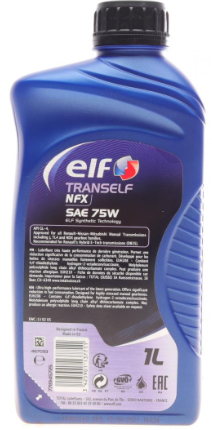 Трансмісійна олива ELF Tranself NFX SAE 75W 1л ELF223519 фото