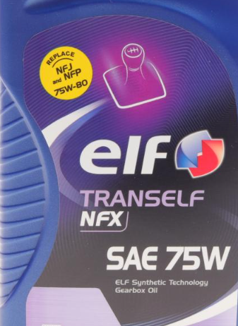 Трансмісійна олива ELF Tranself NFX SAE 75W 1л ELF223519 фото