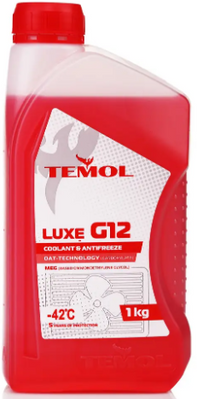 Антифриз TEMOL LUXE G12 -42C (червоний) 1кг TEMG12R01 фото