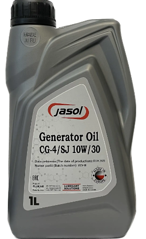 Моторное масло JASOL GENERATOR OIL 10W30 1л JASOL1030GEN01 фото