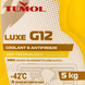 Антифриз TEMOL LUXE G12 -42C (жовтий) 5кг TEMG12Y05 фото 2