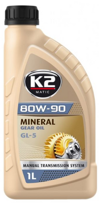 Трансмісійна олива K2 MATIC 80W-90 GL-5 1л  O5541e фото