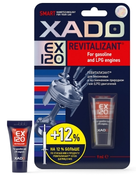 Присадка для бензинових двигунів XADO Revitalizant EX120 XA10335 9мл  XA10335 фото