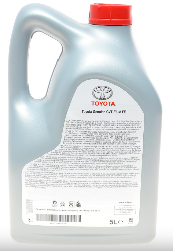 Трансмісійна олива Toyota CVT Fluid FE (варіатор) 5л 08886-81390 фото