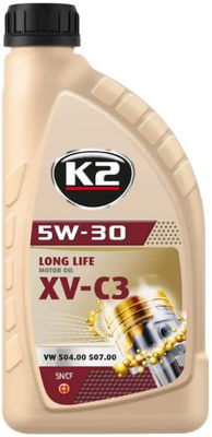 Моторна олива K2 5W-30 LONG LIFE XV-C3 1л  O1481S фото