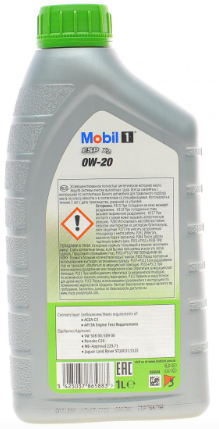 Моторна олива MOBIL 1 ESP X2 0W-20 1л MOB153790 фото