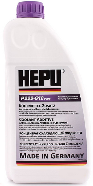 Антифриз HEPU G12+ концентрат (фіолетовий) 1.5л P999-G12PLUS-015 фото