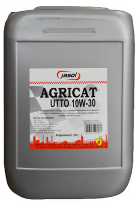 Трансмiciйна олива Jasol Agricat UTTO 10W30 20л JASOL1030UTTO20 фото