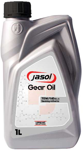 Трансмісійна олива JASOL 75W140 GEAR OIL GL-5 1л JASOL75W140T01 фото