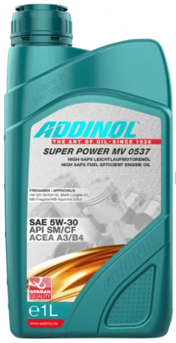 Моторна олива ADDINOL 5w30 Super Power MV 0537 1л AD72099207 фото