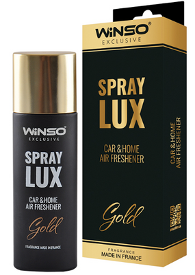 Ароматизатор Winso Spray Lux Exclusive Gold 55мл WLE533771  фото