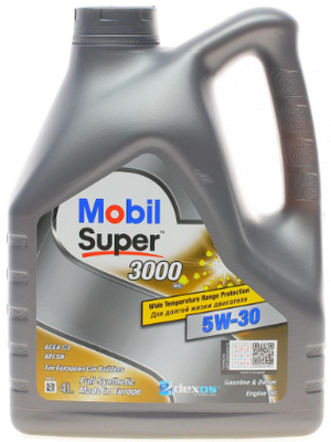 Моторна олива MOBIL Super 3000 XE 5W-30 4л MOB153018 фото