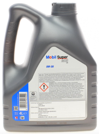 Моторна олива MOBIL Super 3000 XE 5W-30 4л MOB153018 фото