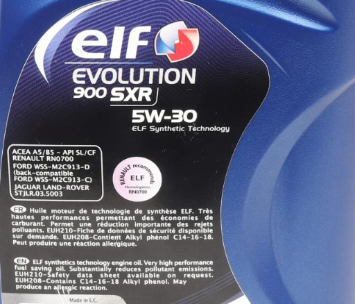 Моторна олива ELF Evolution 900 SXR 5W-30 1л ELF213888 фото